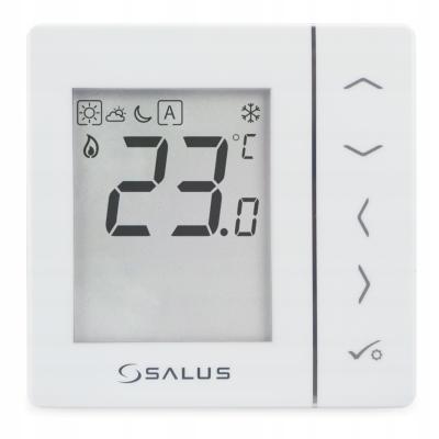 Salus termostat digjital VS35W per ngrohje ne dysheme-E bardhe