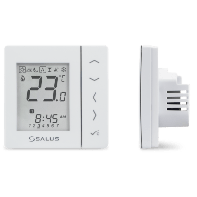 Salus termostat digjital VS30W per ngrohje ne dysheme- E bardhe