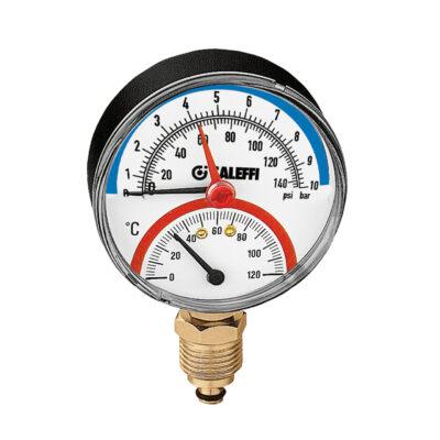 Caleffi Termomanometer vertikal