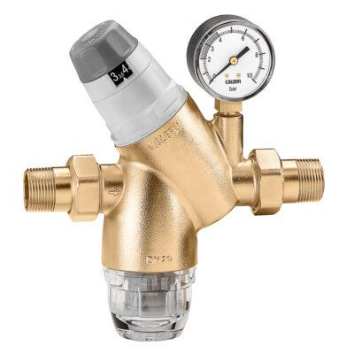 Caleffi rregullator i shtypjes me filter dhe manometer 3/4"