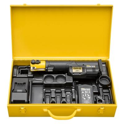 REMS Makina Mini-Press S 22V ACC per presimin e gypit + Bateri
