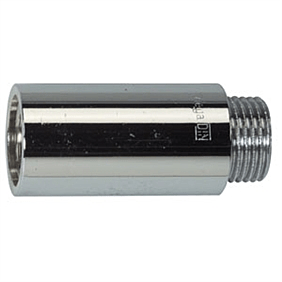 Vazhduese 1/2" x 10 mm chrome
