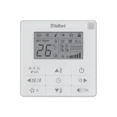 Vaillant termostat digjital I murit per  ventilokonvektor te murit dhe  kasetor VA 1-WC WK