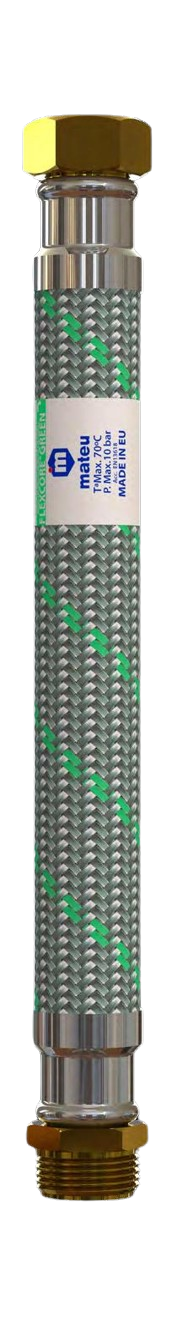 Mateu Brinox FLEX-CORE 1" M-F 100 cm